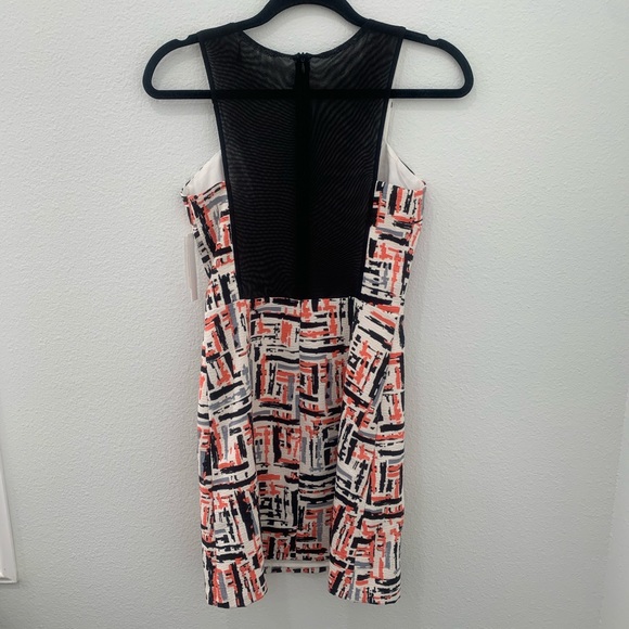 Aqua Color Block Dress - Picture 4 of 6